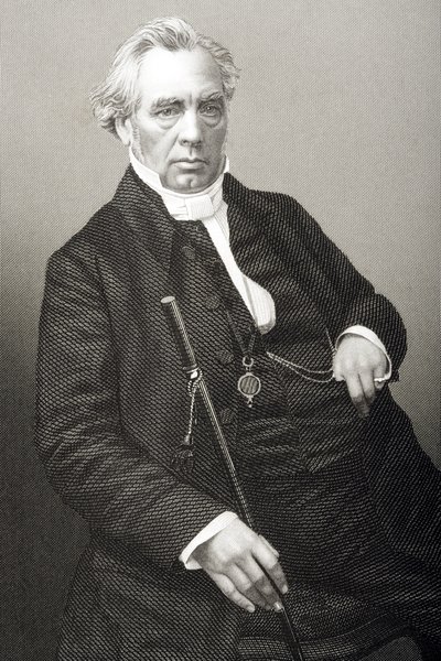 Samuel Dousland Waddy engraved by D.J. Pound from a photograph, from 