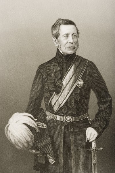 Sir John Fox Burgoyne (1782-1871) by John Jabez Edwin Paisley Mayall