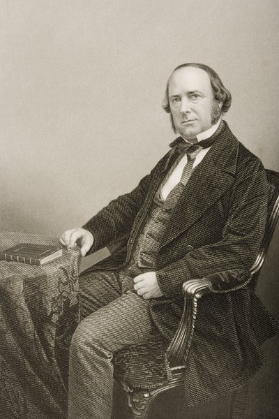 Thomas Wright (1810-77) engraved by D.J. Pound from a photograph, from 