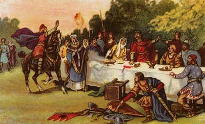 Harold hearing of William the Conqueror