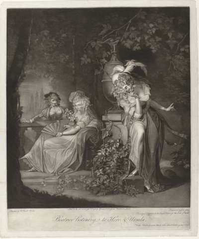 Hero and Ursula Being Overheard by Beatrice by John Jones