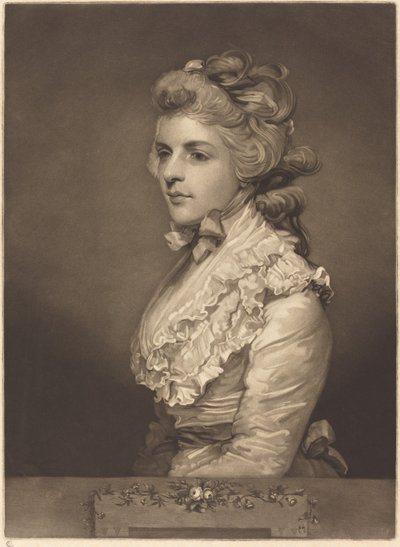 Miss Kemble in a White Dress by John Jones after Sir Joshua Reynolds