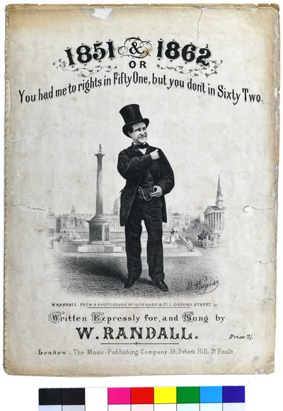 1851 and 1862 or You Had Me to Rights in Fifty One, but You Don