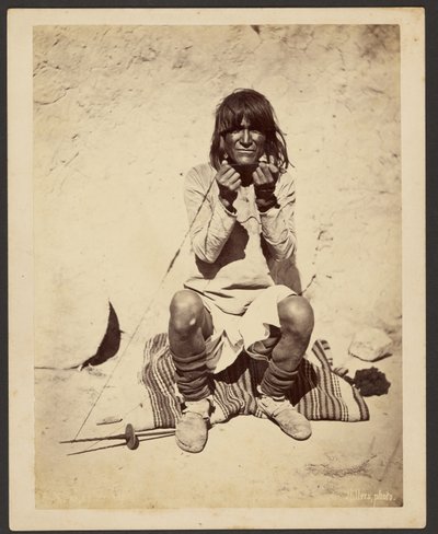 A Moki Spinning by John K. Hillers