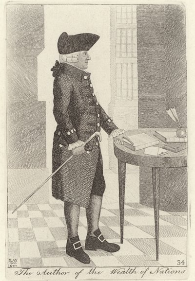 Adam Smith, The Author of The Wealth of Nations by John Kay
