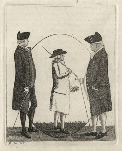 Alexander Gordon, Lord Rockville; Adam Smith; George Brown by John Kay