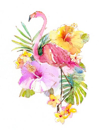 Tropical Collage (2017) by John Keeling