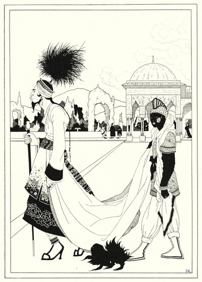 Illustration for The Story of Aladdin and the Wonderful Lamp (litho) by John Kettelwell
