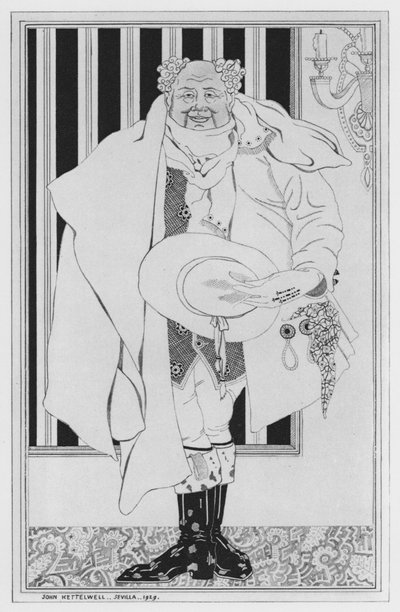 Illustration for The Way of the World by William Congreve by John Kettelwell