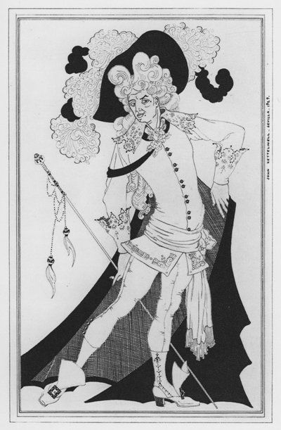 Illustration for The Way of the World by William Congreve by John Kettelwell
