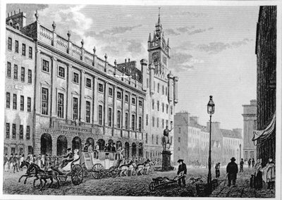 View of The Town Hall, Exchange, Glasgow by John Knox