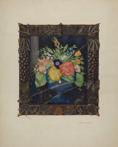 Tin Foil Still Life and Frame by John Koehl