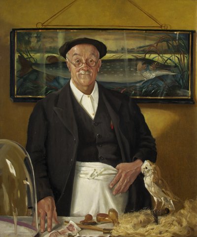 Mr. Chopping the Taxidermist by John Kynnersley Kirby