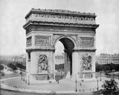 Arc de Triomphe, Paris by John L. Stoddard