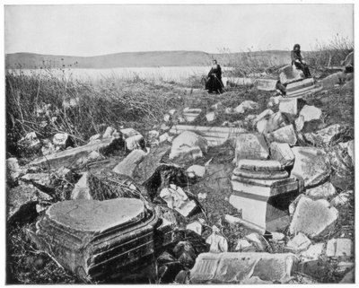 Capernaum, Galilee, Palestine, Late 19th Century by John L. Stoddard