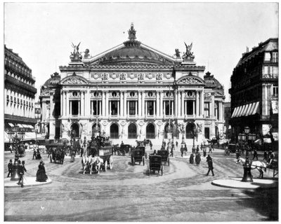 Grand Opera House, Paris, Late 19th Century by John L. Stoddard
