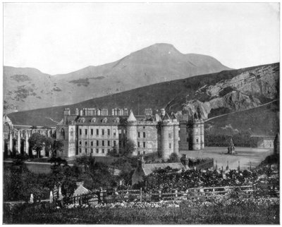 Holyrood Palace, Edinburgh, Scotland, late 19th century by John L. Stoddard