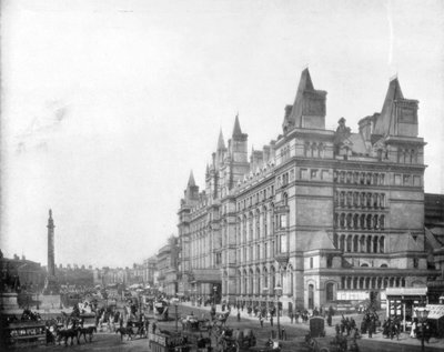 Lime Street, Liverpool, England, Late 19th Century by John L. Stoddard