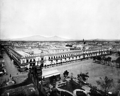Panorama of the City of Mexico, 1893 by John L. Stoddard