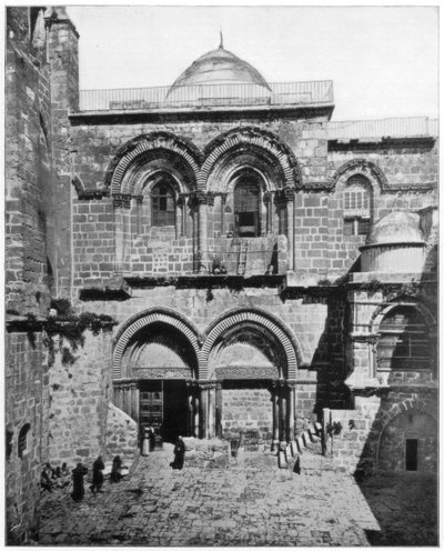 The Church of the Holy Sepulchre, Jerusalem, late 19th century by John L. Stoddard