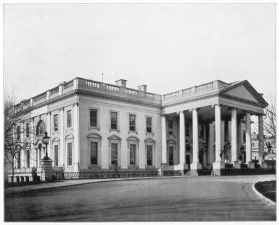 The White House, Washington DC by John L. Stoddard