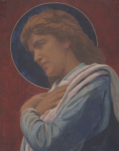 A Saint by John La Farge or Lafarge
