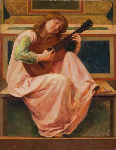 Suonatore by John La Farge or Lafarge