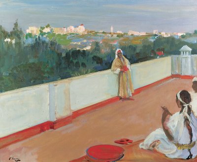 Evening on the House Top, Tangier by John Lavery