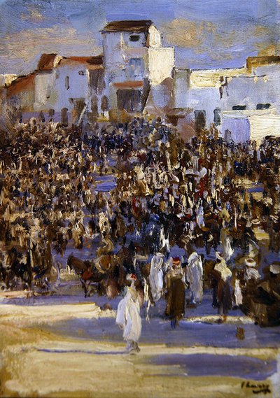 Market Place, Tangiers by John Lavery