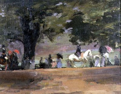 Rotten Row, Hyde Park No.1 by John Lavery