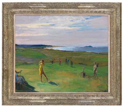 The Golf Course, North Berwick by John Lavery