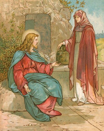 Christ and the Woman of Samaria by John Lawson