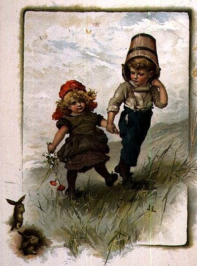 Jack and Jill, from an Illustrated Book of Children
