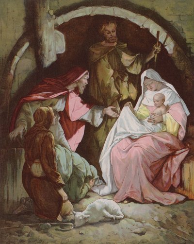 The Wise Men finding the Infant Jesus by John Lawson