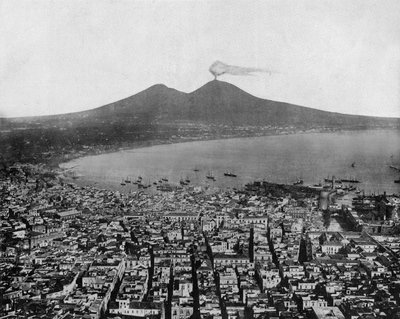 A View of the Bay of Naples and Vesuvius by John Lawson Stoddard