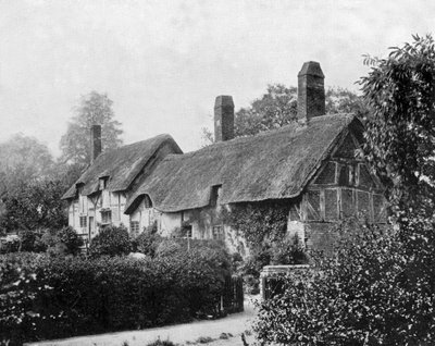 Cottage of Ann Hathaway in Stratford upon Avon, England by John Lawson Stoddard