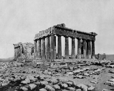 Parthenon of the Acropolis, Athens by John Lawson Stoddard