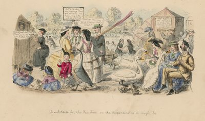 A Substitute for the Seaside; or, The Serpentine as it Might Be by John Leech
