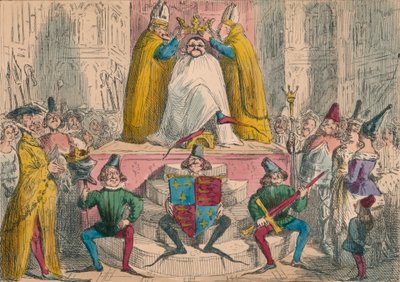 Coronation of Henry the Fourth from the best authorities, 1850 by John Leech