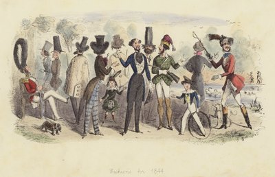 Fashions for 1844 by John Leech