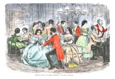 Foxhunters Regaling in the Present Degenerate Days by John Leech