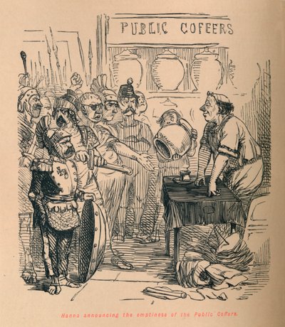 Hanno Announcing the Emptiness of the Public Coffers by John Leech