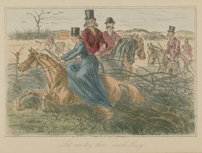Let Me Try Then Said Lucy by John Leech