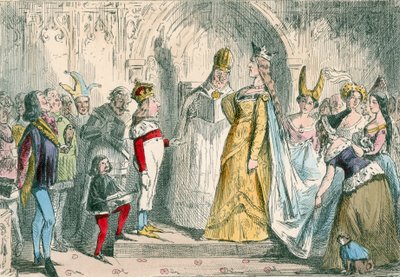 Marriage of Henry the Sixth and Margaret of Anjou by John Leech