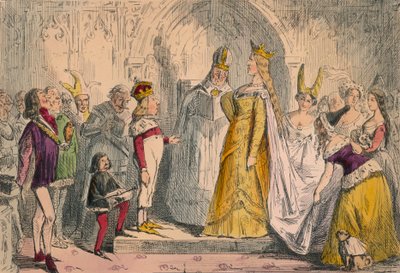 Marriage of Henry the Sixth and Margaret of Anjou by John Leech