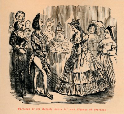 Marriage of His Majesty Henry III and Eleanor of Provence by John Leech