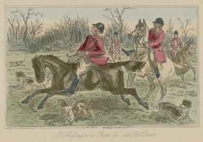 Mr Muffington on Placid Joe Late Pull Devil by John Leech