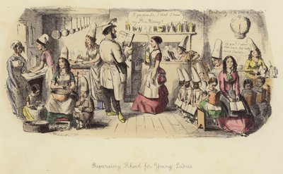 Preparatory School for Young Ladies by John Leech