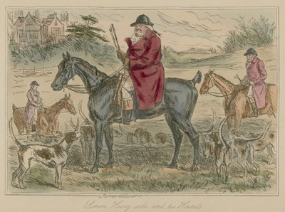 Simon Heavy-side and His Hounds by John Leech