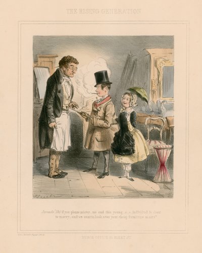 The Rising Generation by John Leech